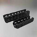 Цівка на АК 47/74 DLG TACTICAL (DLG-136)  колір Чорний, планка picatinny з кріпленням M-LOK, фото 3