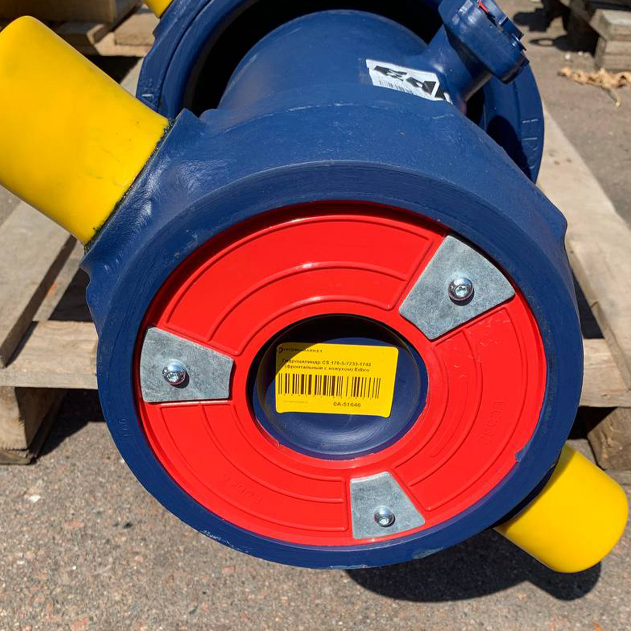 Гідроциліндр Edbro CS 176-5-7233-1748 фронтальний з кожухом, 5 штоків, фото 1