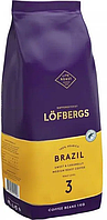 Кава у зернах Lofbergs Brazil 1 кг