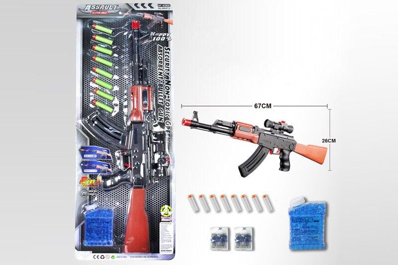 Автомат на орбізах AK 47-2 (24/2) м'які патрони, орбізи, на листі