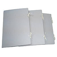 Папка бокс для документів А4 картонна на зав'язках 100 мм