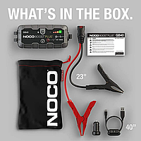 Пуско-зарядний пристрій Noco GB40 Boost Sport 1000A UltraSafe Lithium Jump Starter, IP65, Power Bank