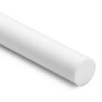 Поліетилен ПЭ1000, d100*1000 мм, пруток-стрижень, надвисокомолекулярний (СВМПЭ PE-1000) білий