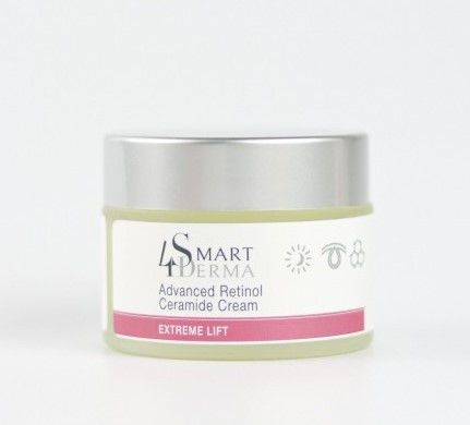 Вдосконалюючий крем з ретинолом та церамідами Smart4Derma EXTREME LIFT ADVANCED RETINOL CERAMIDE CREAM