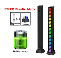 Светодиодный светильник RGB LED D08-RGB, USB 32 диода аккумулятор 300 mah