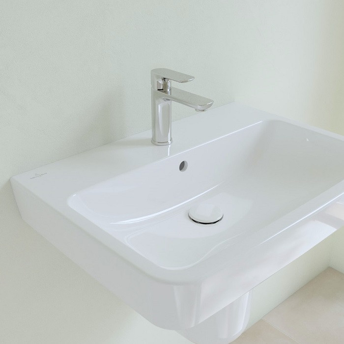 Умывальник настенный для ванной 650x460 Villeroy&Boch O.Novo 4A416501 - фото 4 - id-p1901030269