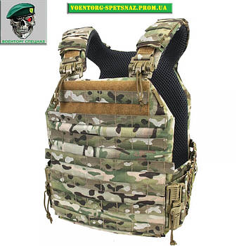 БРОНЕЖИЛЕТ (ЧЕХОЛ) PLATE CARRIER PERUN 4-21 RB XL V-CAMO