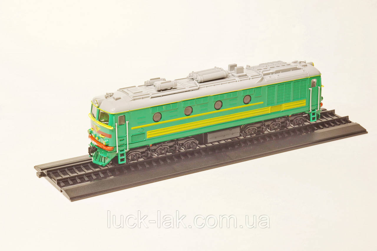 ТЕП 10 "Стріла" масштабна модель тепловозу з рейками в масштабі 1:87 (Наші поїзда)., фото 1