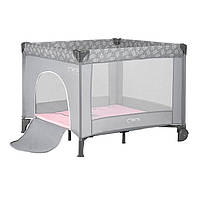 Дитячий манеж MoMi Mamu Pink Рожевий