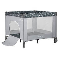 Дитячий манеж MoMi Mamu Сірий