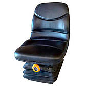 Сидіння універсальне з амортизацією ергономічне для трактора і спецтехніки механічна підвіска