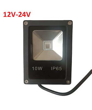 Ультрафіолетовий UV прожектор 10 W 12-24 V DC 365 nm IP65 Код.59898, фото 2