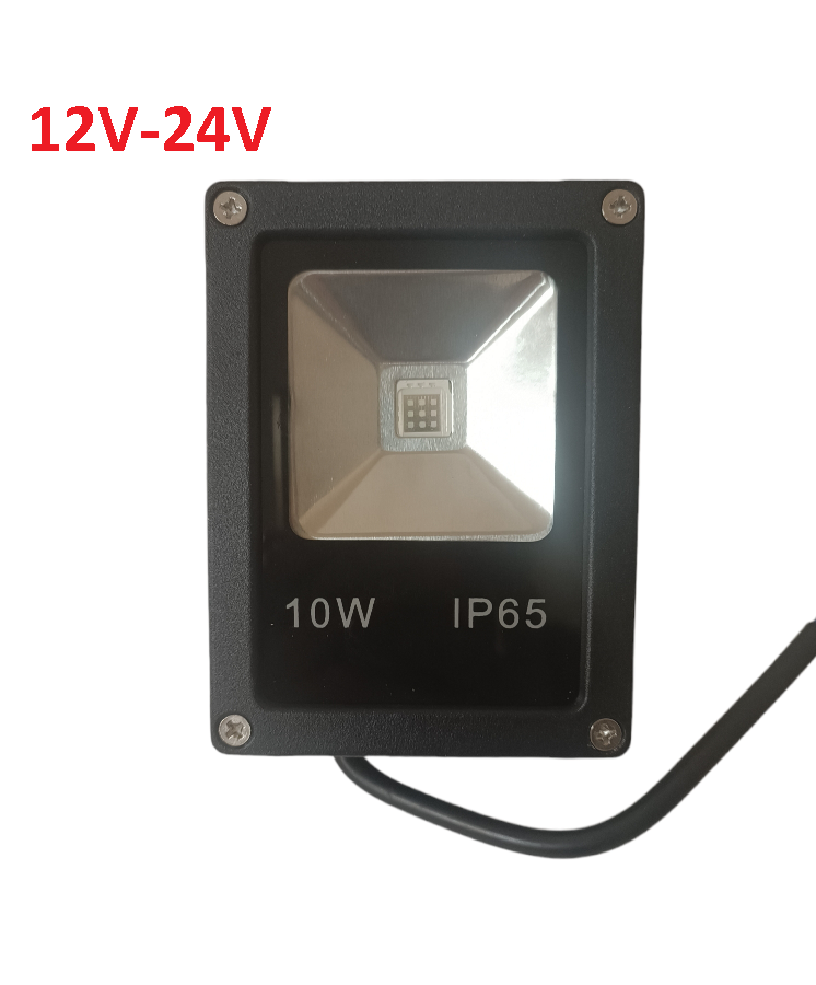 Ультрафіолетовий UV світлодіодний прожектор 10 W 12-24 V DC 395nm IP65 Код.59850