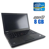 Нетбук Б-класс Lenovo ThinkPad X240 / 12.5" / Core i5-4200U / 8GB DDR3 / 120GB SSD / HD 4400 / WebCam