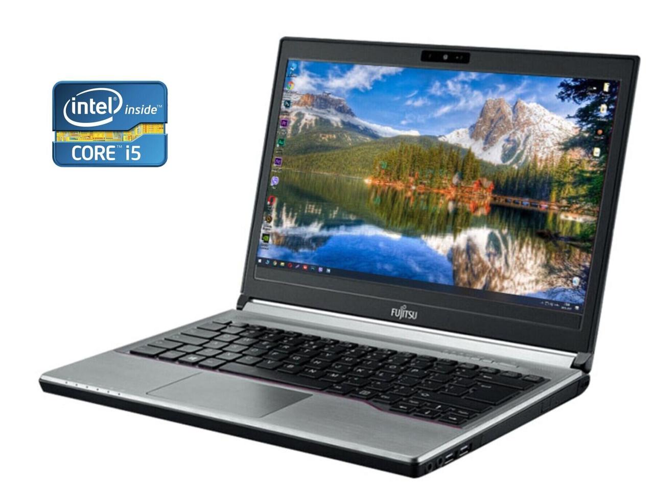 Ноутбук Fujitsu LifeBook E734/ 13.3" (1366x768)/ Core i5-4300M/ 8 GB RAM/ 256 GB SSD/ HD 4600