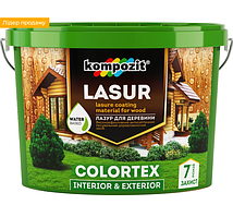 Kompozit Лак для деревини COLORTEX горіх 0,9 л