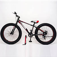 Спортивний велосипед Fat Bike 26 дюймів 17 рама Hammer Extrime S800 червоний