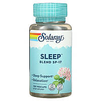 Здоровий сон, суміш трав SP-17, Sleep Blend SP-17, Solaray, 100 вегетаріанських капсул