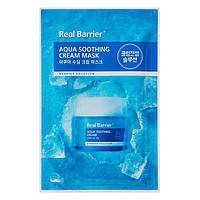 Заспокійлива маска з охолоджуючим ефектом Real Barrier Aqua Soothing Cream Mask 30 ml