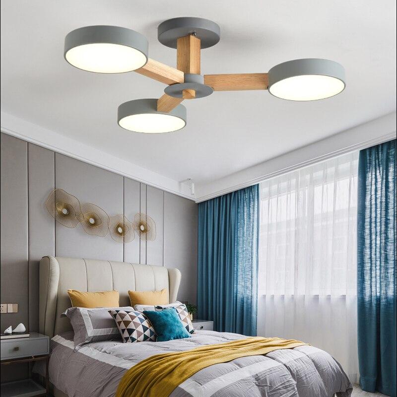 Стельова світлодіодна люстра 88082/3 GY, фото 1