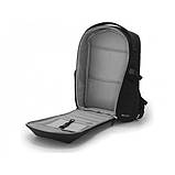 Рюкзак XD Design Bobby BIZZ BUSINESS, захист від крадіжок, порізів, чорний, фото 7