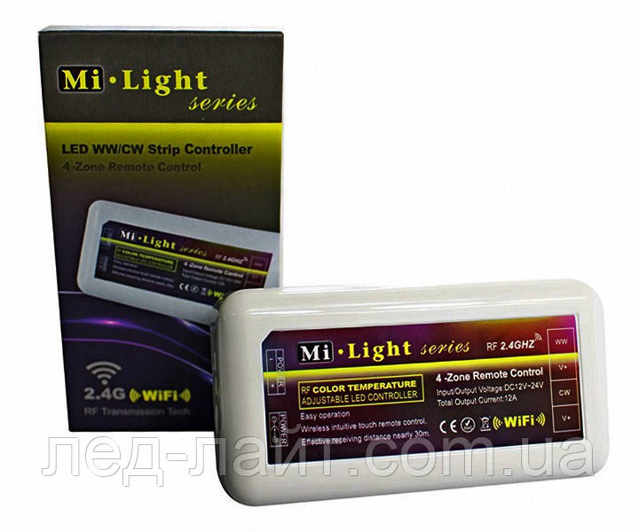 Контролер CCT 12-24V 12A RF "Mi-Light"