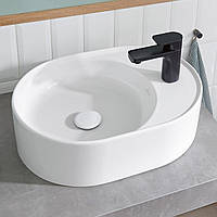 Овальная дизайнерская раковина на столешницу 510х380 Villeroy&Boch Collaro 4A155101