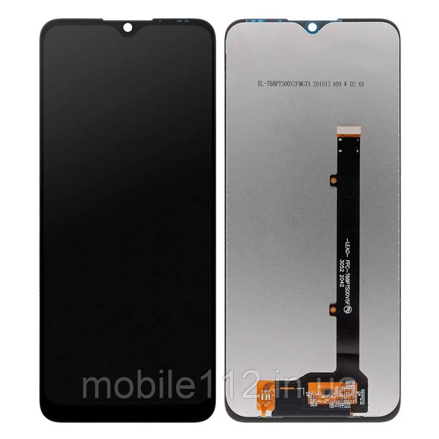 Екран (дисплей) ZTE Blade V2020 Smart 8010, Blade V30 Vita 8030 з тачскріном оригінал 100% розбірка - знятий
