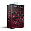 Набір Feral Feelings BDSM Kit 7 Black, наручники, поножи, конектор, маска, паддл, кляп, затискачі, фото 2