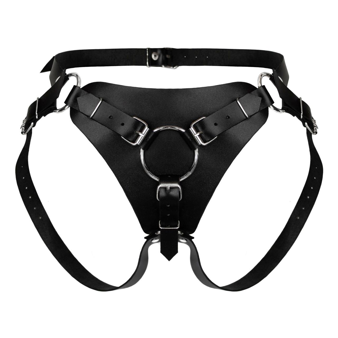 Труси для страпону Feral Feelings Strap-on Harness Black, black, фото 1