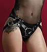 Труси для страпону Feral Feelings Strap-on Harness Black, black, фото 2