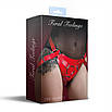 Трусики для страпона Feral Feelings Strap-on Harness Red, фото 3