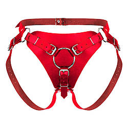 Труси для страпона Feral Feelings Strap-on Harness Red, red 18+