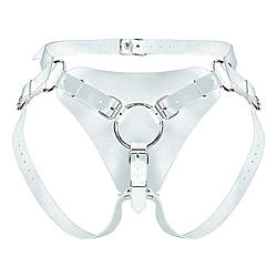 Труси для страпона Feral Feelings Strap-on Harness White, white 18+