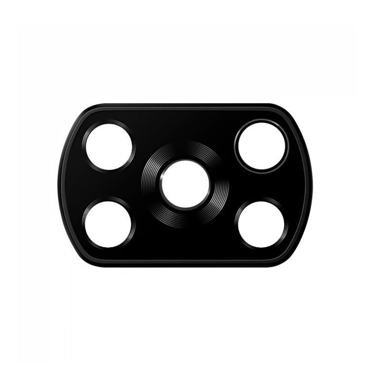 Скло камери для телефону Xiaomi Poco X3, чорне