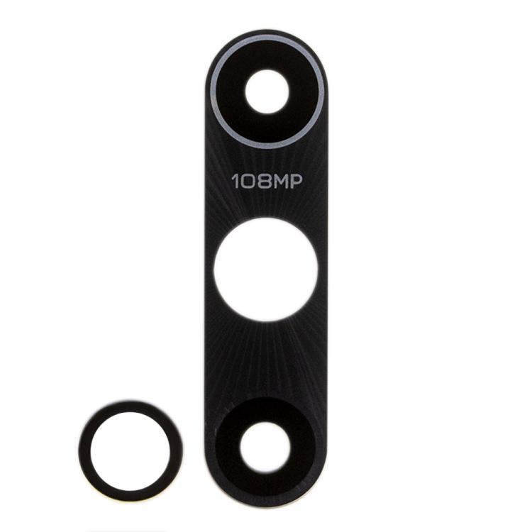 Скло камери для телефону Xiaomi Mi 10, чорне