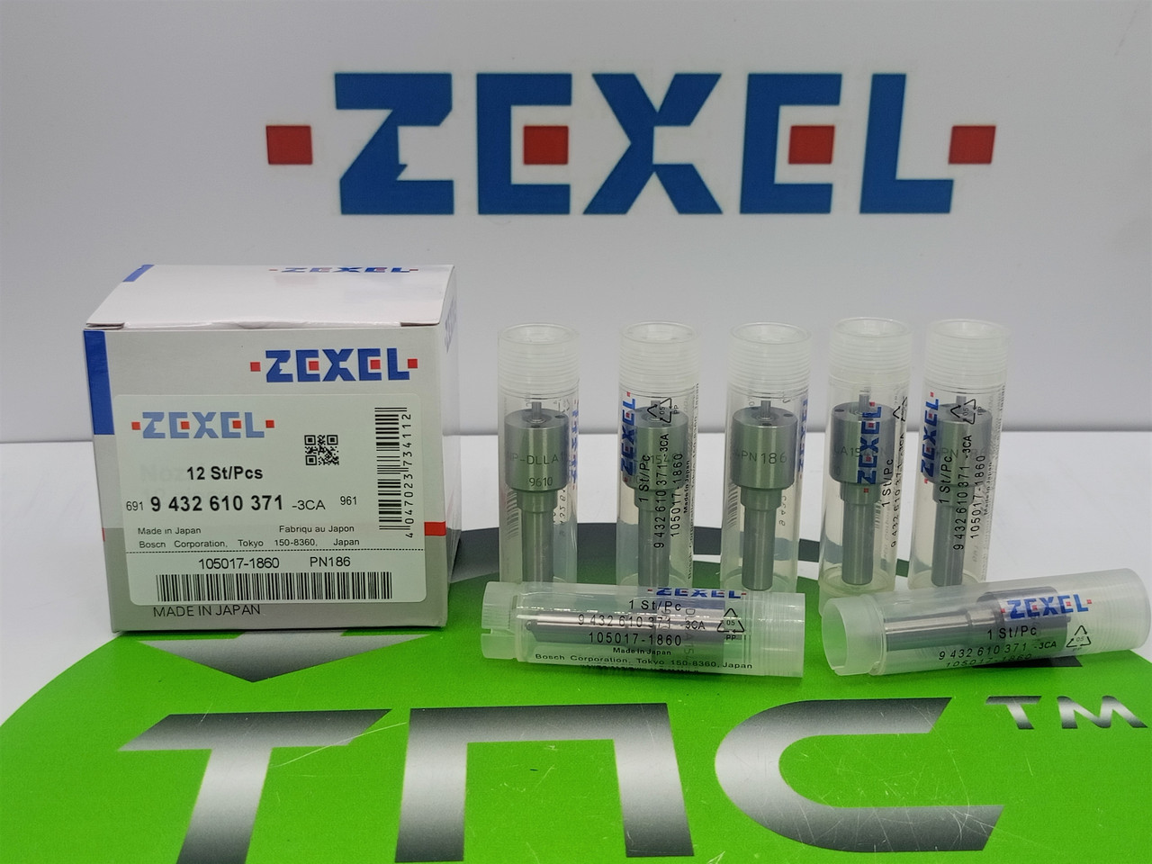 Розпилювач дизельної форсунки 9 432 610 371 DLLA 154 PN 186 (105017-1860) ZEXEL NISSAN / ISUZU