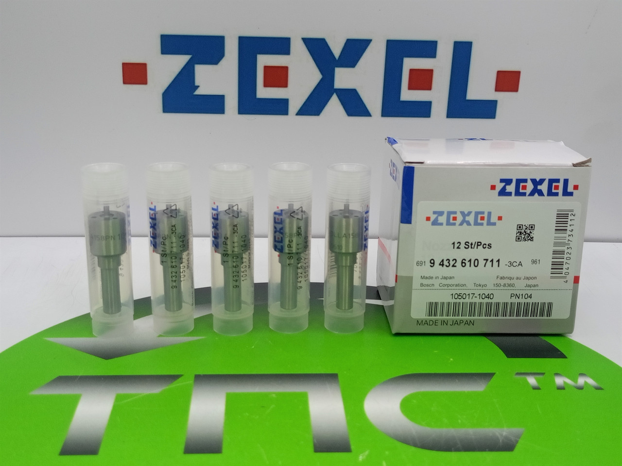 Розпилювач дизельної форсунки 9 432 610 711 DLLA 158 PN 104 (105017-1040) ZEXEL MITSUBISHI