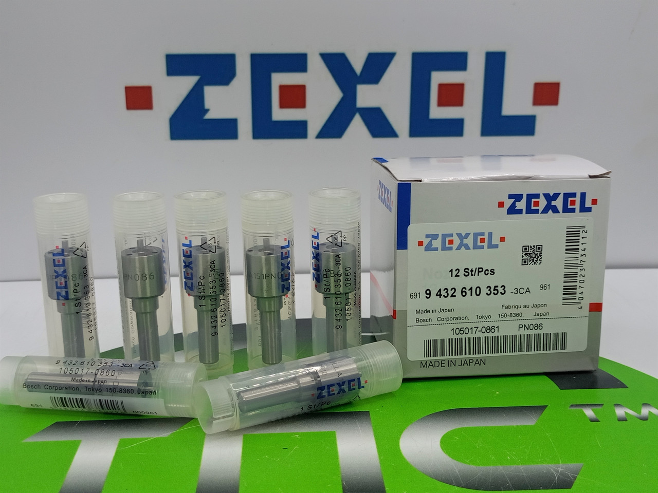 Розпилювач дизельної форсунки 9 432 610 353 DLLA 151 PN 086 (105017-0861) ZEXEL MAZDA
