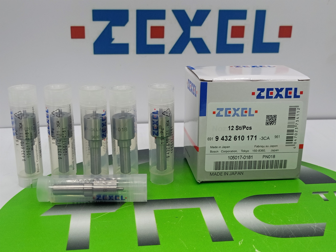 Розпилювач дизельної форсунки 9 432 610 171 DLLA 154 PN 018 (105017-0181) ZEXEL ISUZU