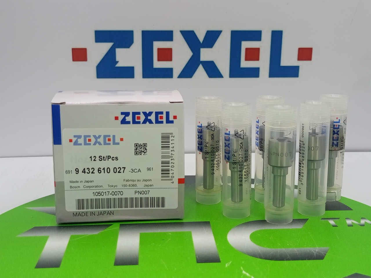 Розпилювач дизельної форсунки 9 432 610 027 DLLA 154 PN 007 (105017-0070) ZEXEL MAZDA
