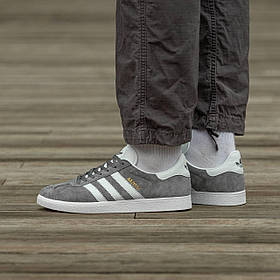 Чоловічі кросівки Adidas Gazelle Foundation Grey