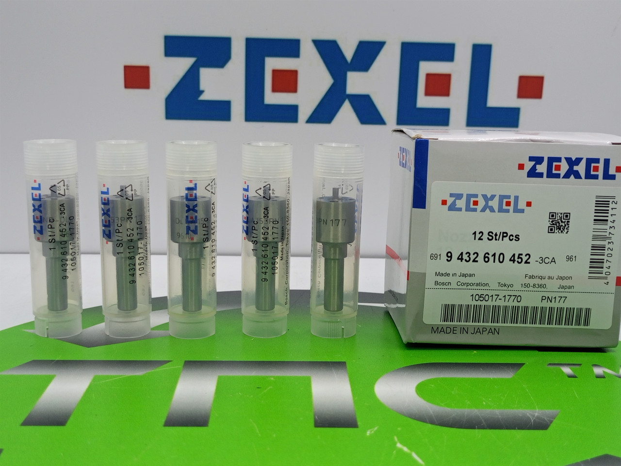 Розпилювач дизельної форсунки 9 432 610 452 DLLA 153 PN 177 (105017-1770) ZEXEL ISUZU / TFR4JB1T