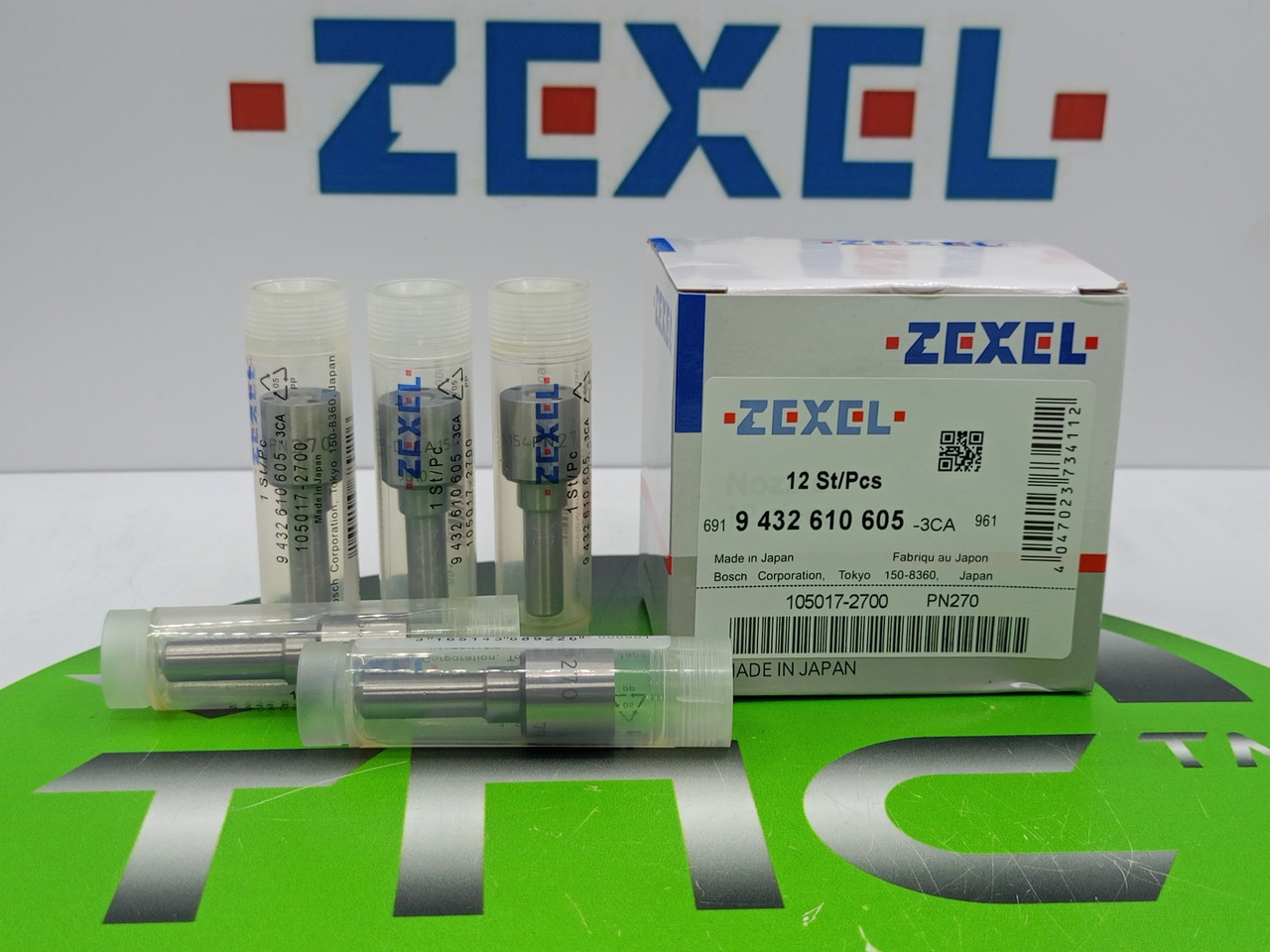 Розпилювач дизельної форсунки 9 432 610 605 DLLA 154 PN 270 (105017-2700) ZEXEL ISUZU