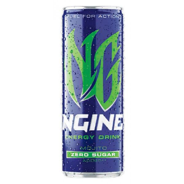 Енергетичний напій 4MOVE NGINE ( Zero Sugar ) 250ml (Mojito)