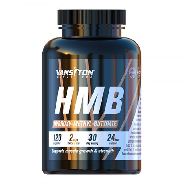 HMB (гідроксиметилбутират) Vansiton 120 капсул