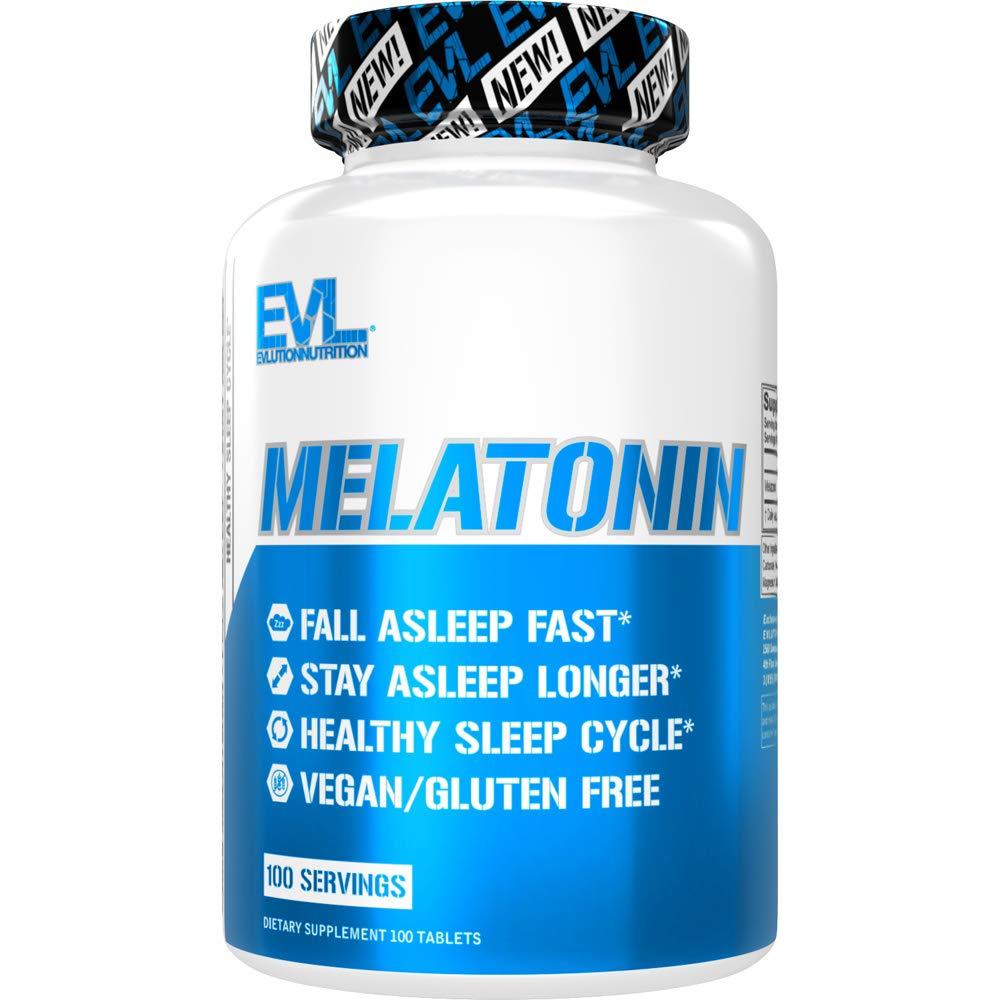 Мелатонін Evlution Nutrition Melatonin 5 mg 100 Tablets