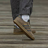 Чоловічі кросівки Adidas Gazelle Foundation Black, фото 3