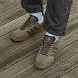 Чоловічі кросівки Adidas Gazelle Foundation Black, фото 10