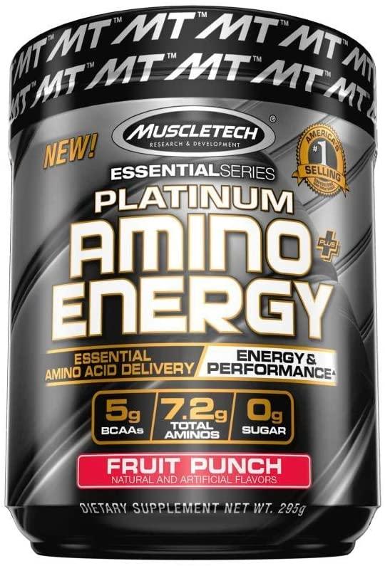Аминокислоты Essential Series Platinum 100% Amino Energy 30 serv (Tropical Mango)
